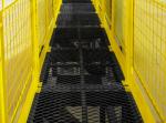 Galvanised Expanded Metal Walkway Grating 4mm Thickness 1.5m Width