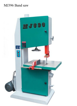 Vertical wood band saw