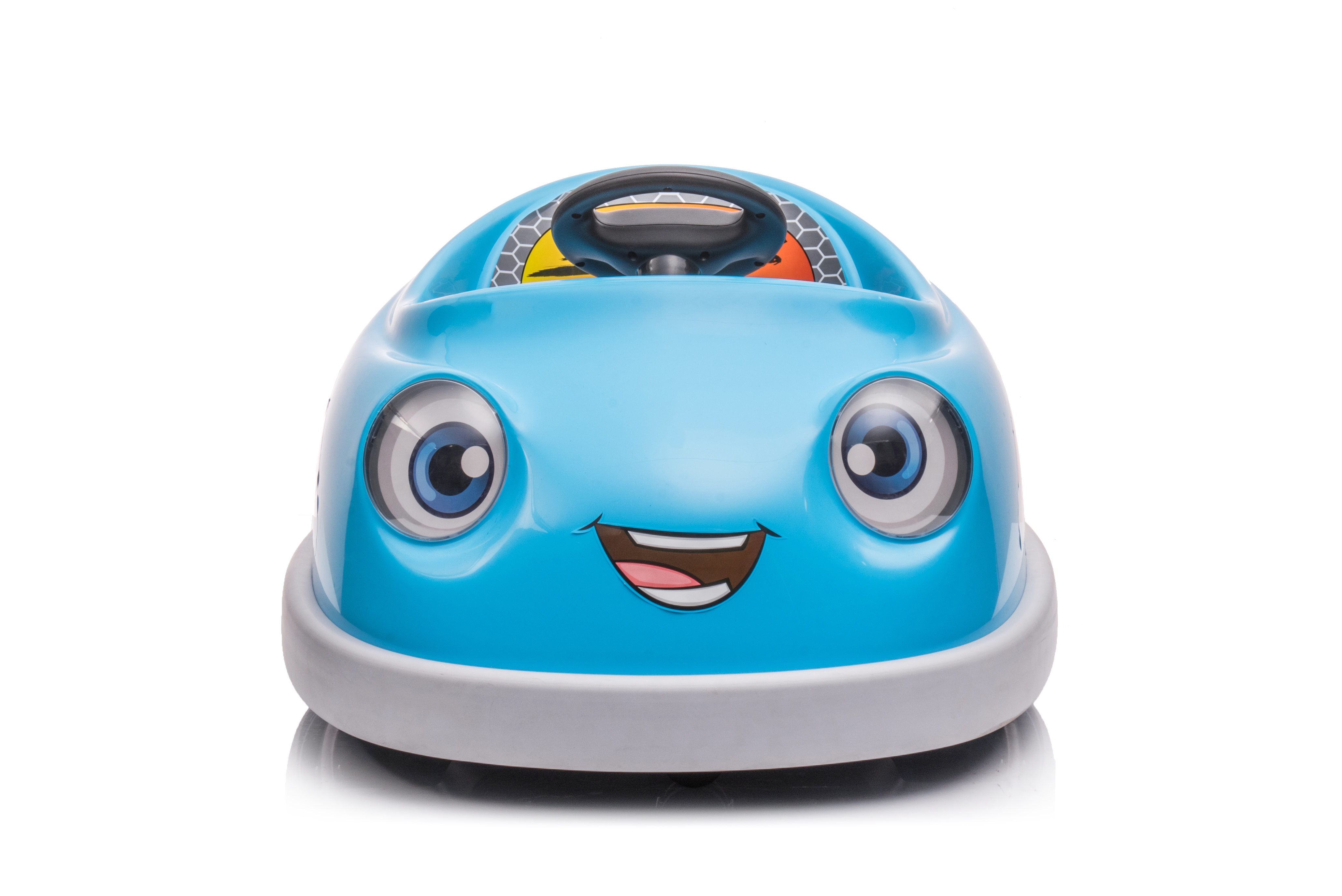 Electric Bumper Cars for Kids Forward and Backward Ride On Self-Resetting Fuse Feature