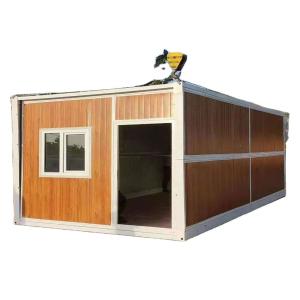 China Foldable Container Prefab House Steel Luxury Container House for Office Building factory