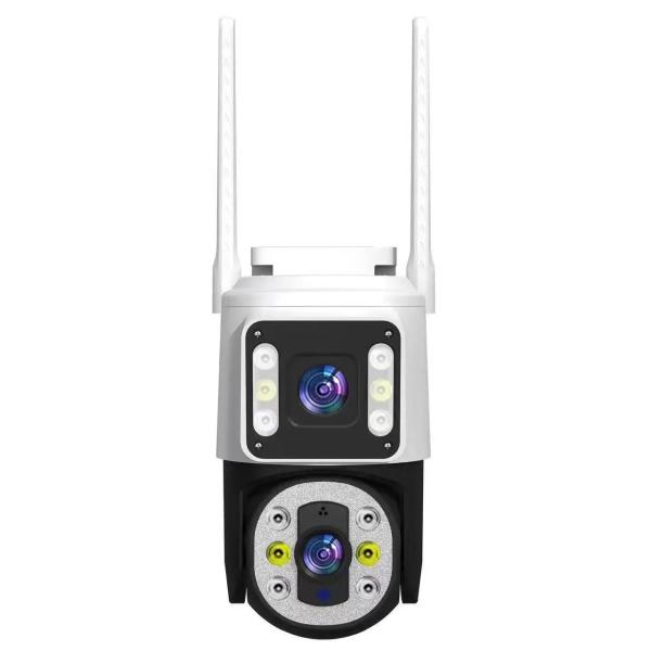 Smart Home Security Camera C2440TS-10C Dual Lens 360 Panoramic Monitoring