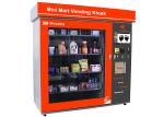 Touch Screen Mini Mart Vending Machine Business Station Automated Retail Coin /