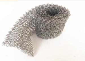 China Stainless Steel 304 Knitted Wire Mesh Diameters Of 0.006&quot; 0.008&quot; For Filter factory
