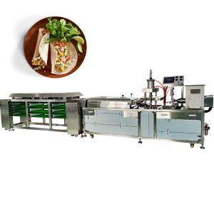 China 800 Pcs/HAutomatic Industrial Tortilla Production Line Small Size factory
