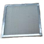 Food Grade 304 316 Stainless Steel Perforated Baking Mesh Tray For Pizza Baking