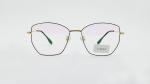 Street Fashion Metal Frame Men Women Clear Lens Glasses Mirrored Flat Lenses
