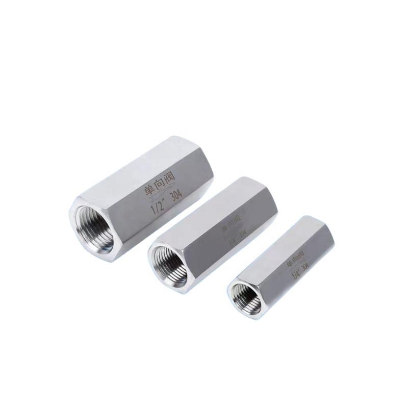 NPT/BSPP/BSPT Thread Pneumatic One Way Non-Return Check Valve