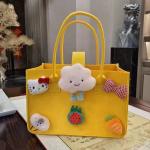 Cartoon Travel Bag Gift Handbag Baby Accompanying Hand Gift Box One-year-old
