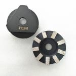 6-400 Grit Concrete Diamond Tools 12 Segments 4 Inch Concrete Grinding Wheel