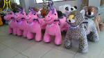 Hansel plush kiddie toy ride kids toys car electric animal scooters in mall