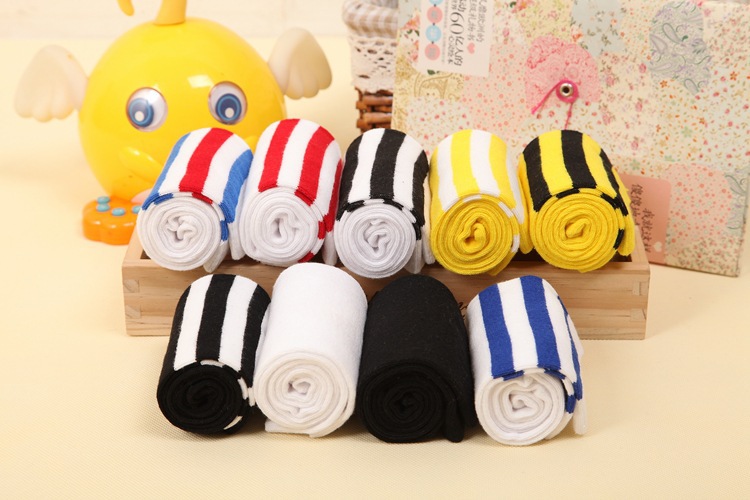 Football Stripes Cotton Kids Knee High Socks for Boys and Girls Long Tube Sports Socks