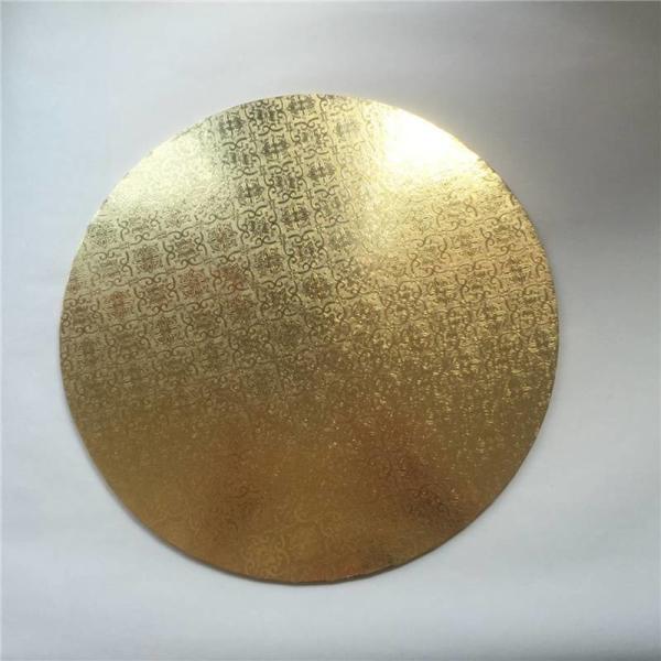 China Round Shape Thin Cake Base Boards Custom Happy Birthday Cake Baking Tool factory