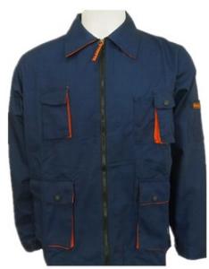 China Men's Mechanic Work Jacket For Spring / Autumn 100% Polyester Material factory