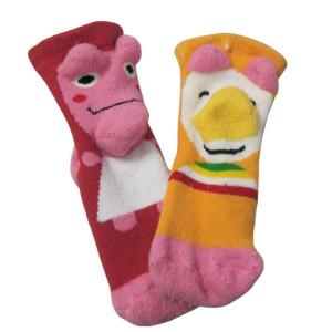China Custom design, logo soft knitted cute cotton Baby 3D socks factory