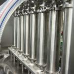 Automatic Machine To Fill Oil Bottles Brake Fluid Filling Machine For Jerrycan