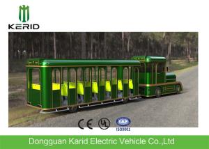 China 42 Seats Electric Trackless Train , Electric Tourist Train For Outside Recreation factory