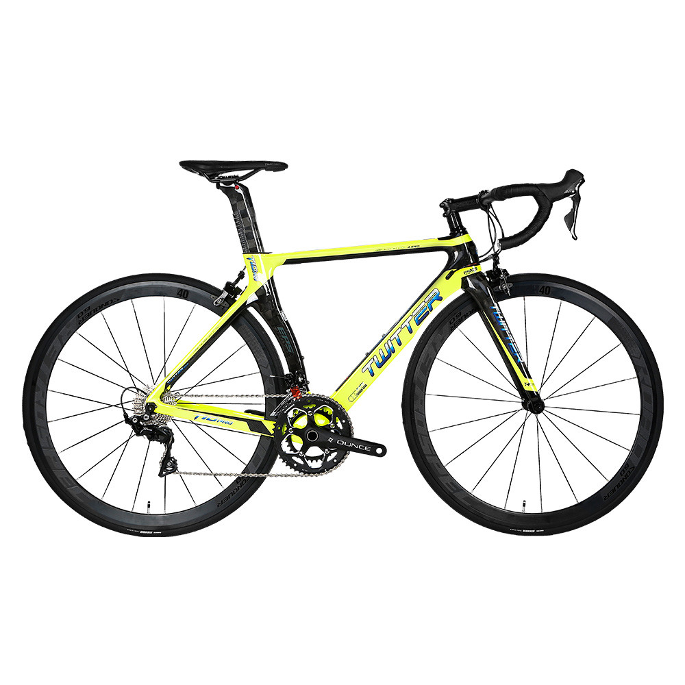 8.3KG 22 Speed Carbon Fiber Road Bike , Twitter T10 Pro Road Bike