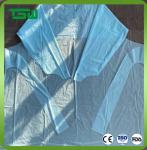Hospital Disposable Apron CPE Gown With Thumb Hook