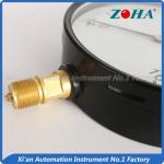 Ingress Protection Liquid Filled Pressure Gauge / Low Pressure Gauge Bottom
