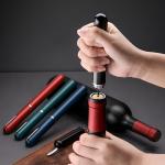 Pocket Air Pump Wine Bottle Opener Built In Foil Cutter Handheld Wine Cork