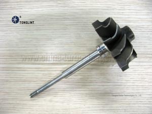 China HX40 H1E Turbocharger Turbine End Shaft Wheel 64mmX76mm 12 blades factory
