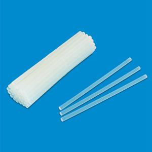 China Silicone Hot Melt Glue Sticks 11mm , Translucent Hot Melt Glue Gun Stick factory