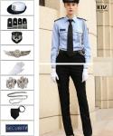 Security Guard Workwear Uniforms Shirts Dresses For Male Female Customized Color