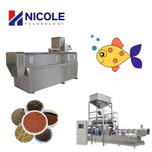 Industrial Fully Automatic Stainless Steel Fish Feed Machinery Customizable