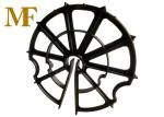 60mm Plastic Rebar Spacers Circular Concrete Cover PP Material