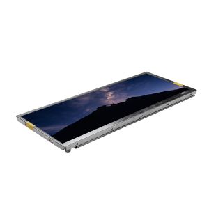 China Bar stretched lcd 1920*720  brightness with HD-MI driver board USB capacitive touch for dashboard HSD123KPW1-A30 on sale