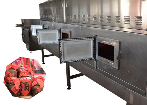 HLTD Brand Conveyor Belt Microwave Wood Drying Machine Stainless Steel For