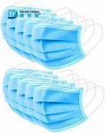 Blue+White Earloop Face Mask Antiviral Medical Protective Face Masks