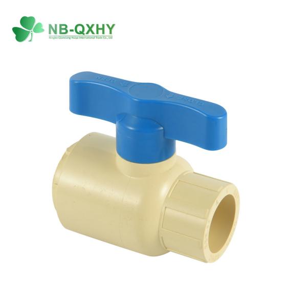 CPVC PVC Single Union Ball Valve for Water Supply UV Protection and Blow-Down