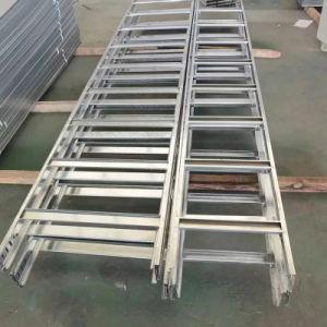 China Ladder Type Cable Tray Custom Size Hot Dipped Galvanized Cable Ladder Corrosion Resistance factory