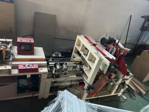 China Large Automatic CNC Foot Pier Nailing Machine Wooden Pallet Foot Pier Cut-Off Nailing Machine factory