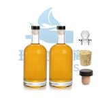 300ml Private Label Glass Liquor Bottles for Alcoholic Beverage Vodka Liquid