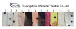 Fashion Polyester&Cotton Burned out Lace Fabric with polka dot for casual wear