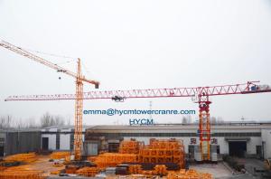 China New QTZ400 PT8025 24Tons Tower Cranes For High-Rise Buildings Job factory