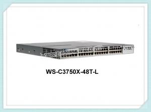 China Cisco Ethernet Cable Switch WS-C3750X-48T-L Data Network Switch For Small Business factory