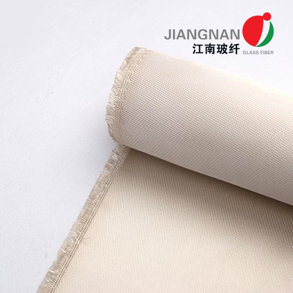 1200GSM 39" Brown​ Color High Silica Woven Fabric With 1200℃ Welding Heat