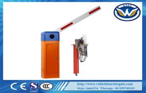 China Roadway Safety Boom Barrier Gate , Parking Lot Barriers With Boom Bracket factory