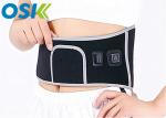 Heated Medical Waist Support Belt , Osky Lumbar Waist Belt With Velcro Strap