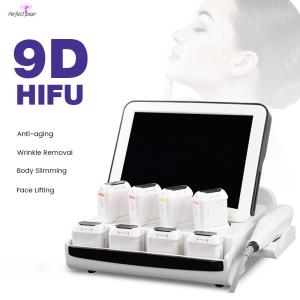 China 5 Heads Hifu Beauty Machine 2 In 1 Wrinkle Removal Face Lift factory