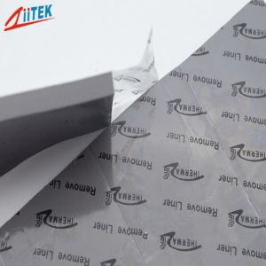 China High Voltage Insulation Pads Thermal Conductive Silicone Heatsink Sheet For Laptop GPU CPU on sale