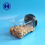64oz Canning Square Wide Mouth Plastic Jars PET Grip Container