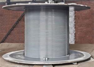 China Carbon Steel 8mm Diameter Wire Rope Winding Winch Drum LEBUS Series for Marine factory