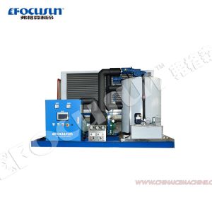 Condition 2024 Focusun 7 Ton Air Flake Ice Making Machine with Low Voltage