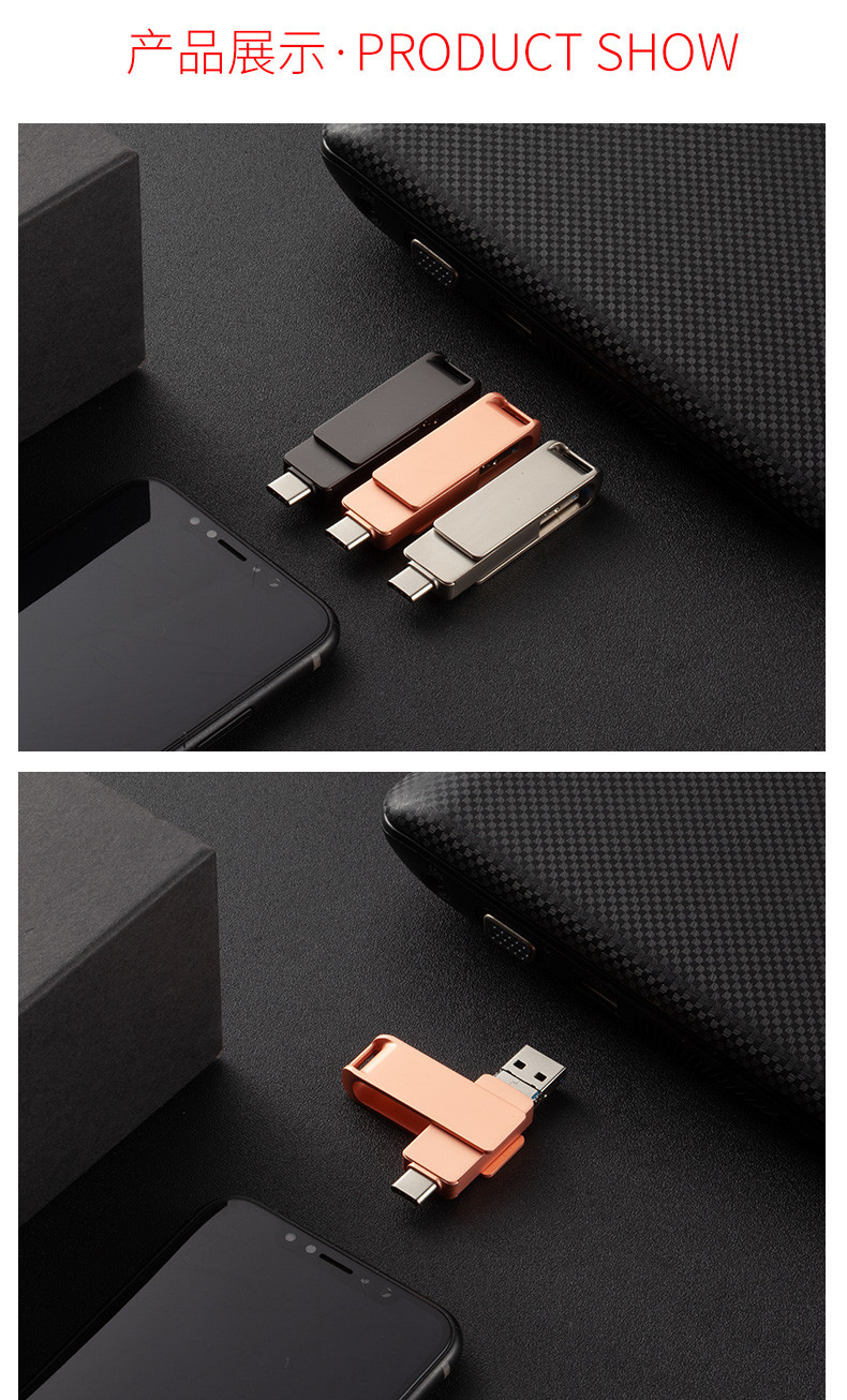 American Certification 128gb Otg Flash Drive For Android