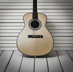 Custom Handmade OM-45 Model Acoustic Guitar with Nitro Finishing