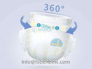 China Taped Diaper Hot Sale Custom OEM Biodegradable Baby Diaper factory